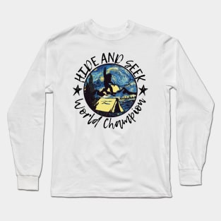 Hide and Seek World Champion The Starry Night Long Sleeve T-Shirt